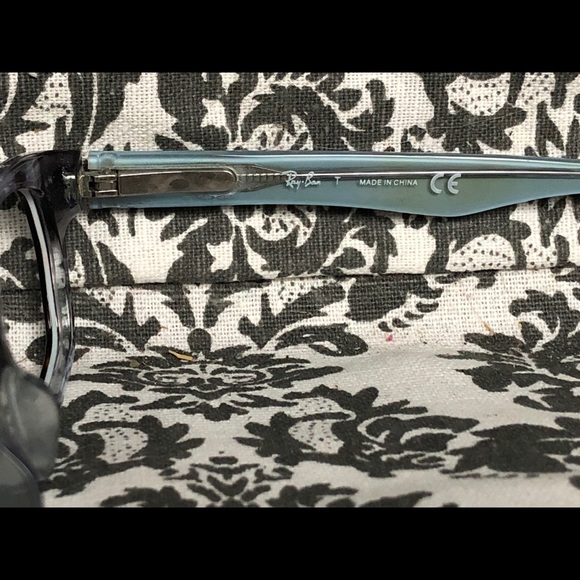 Ray-Ban Eyeglass Frames in Tortoise with blue - Picture 5 of 7
